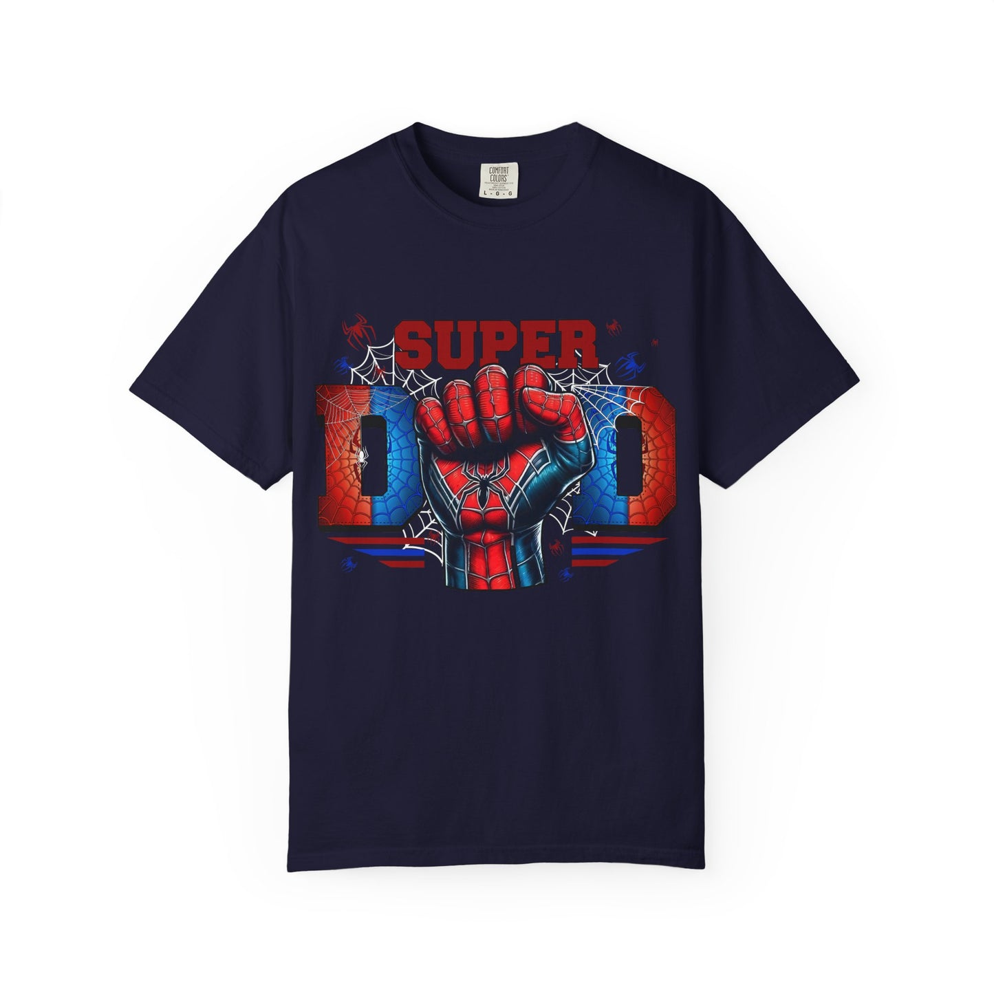 Super Dad Graphic T-Shirt – Superhero Fist Design for Father’s Day