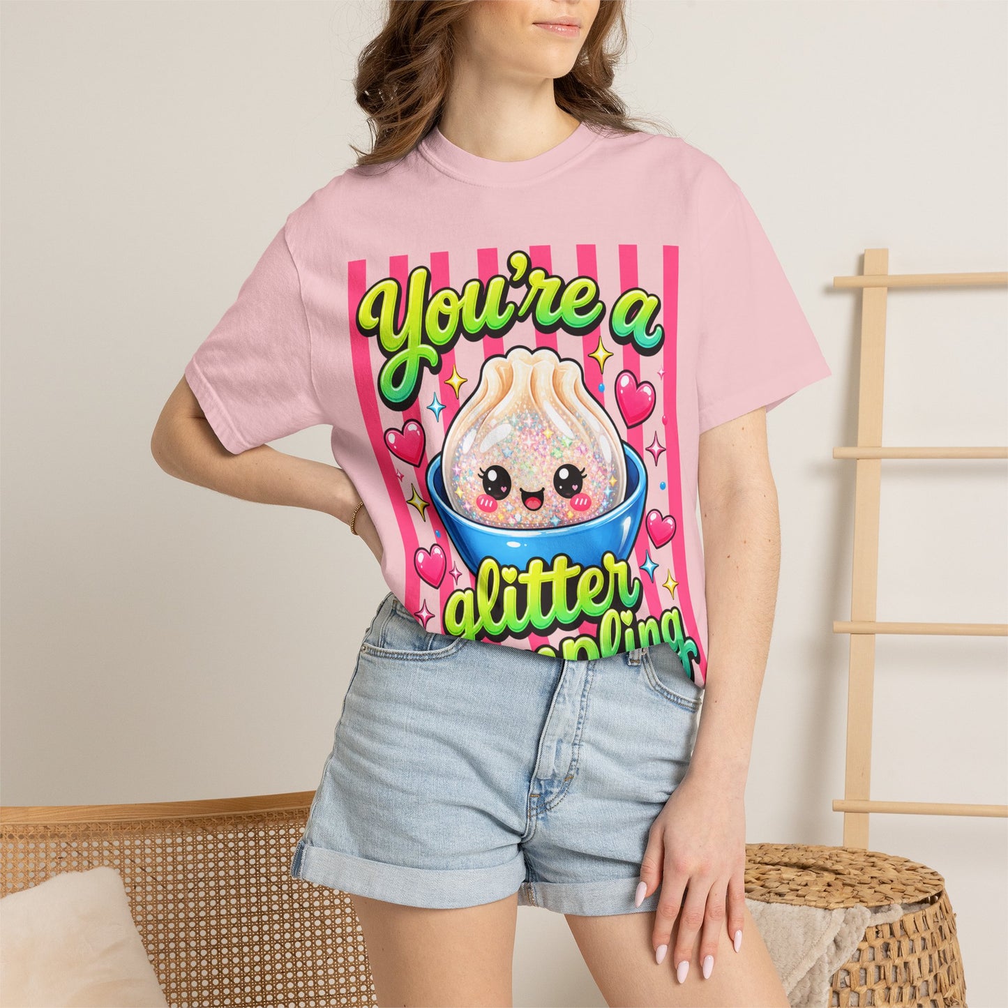 Kawaii "You're a Glitter Dumpling" T-Shirt