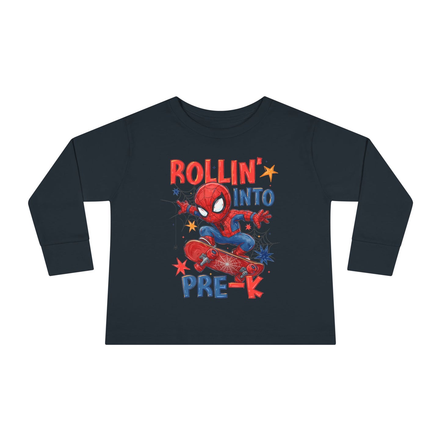 Spider Man Rolling into PRE-K