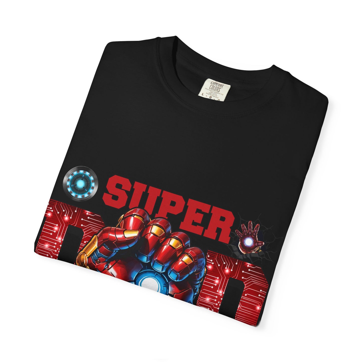 Super Dad Iron Fist T-Shirt — Father’s Day Hero Tee