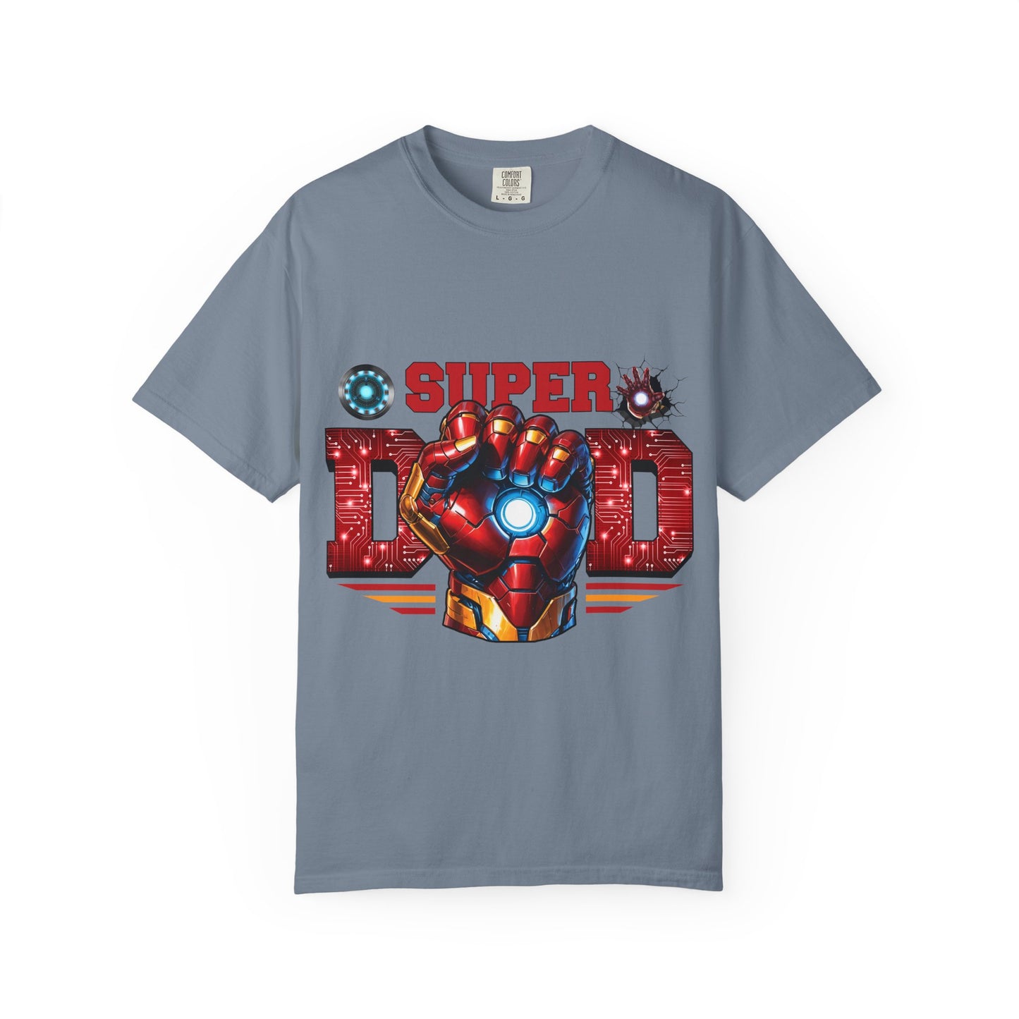 Super Dad Iron Fist T-Shirt — Father’s Day Hero Tee
