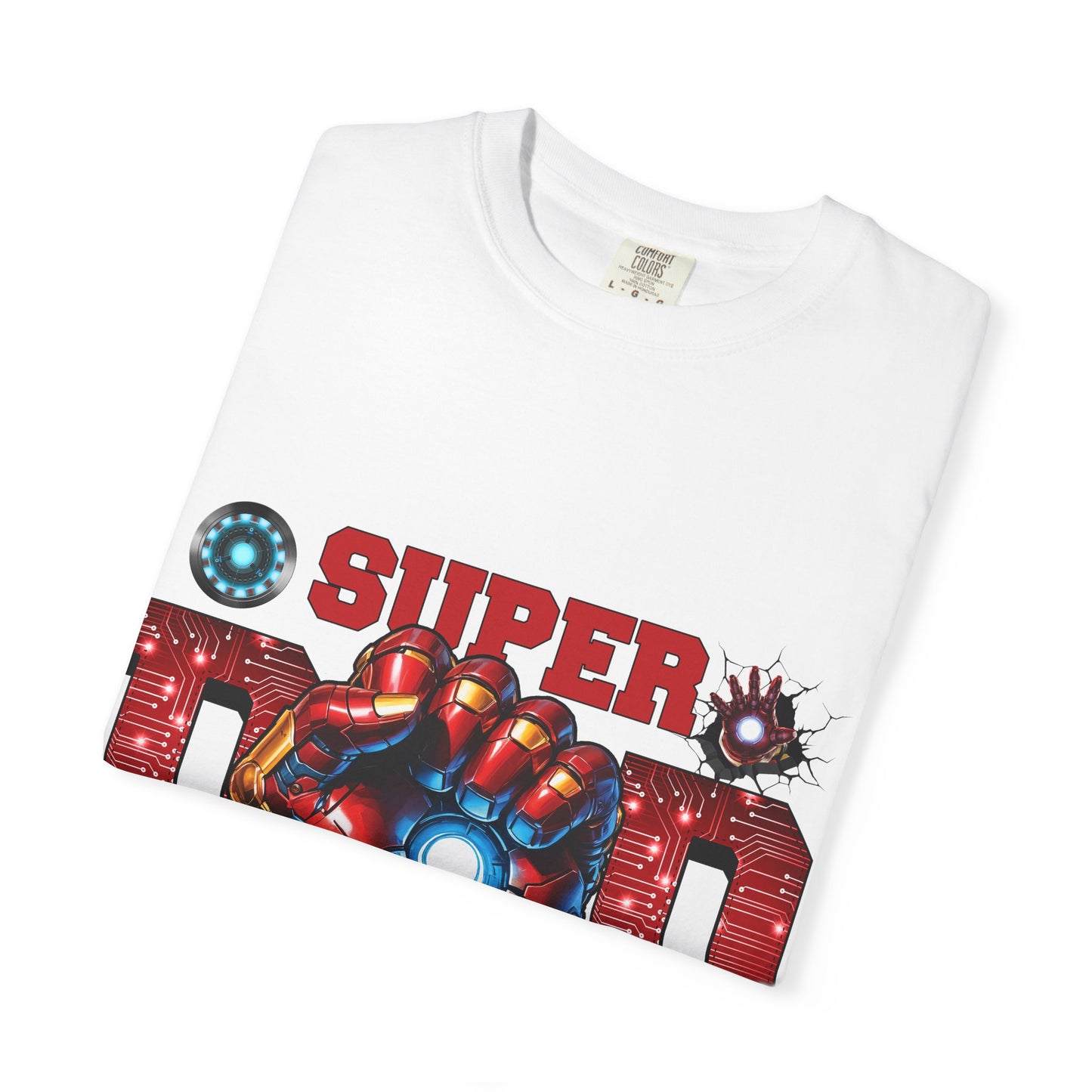Super Dad Iron Fist T-Shirt — Father’s Day Hero Tee