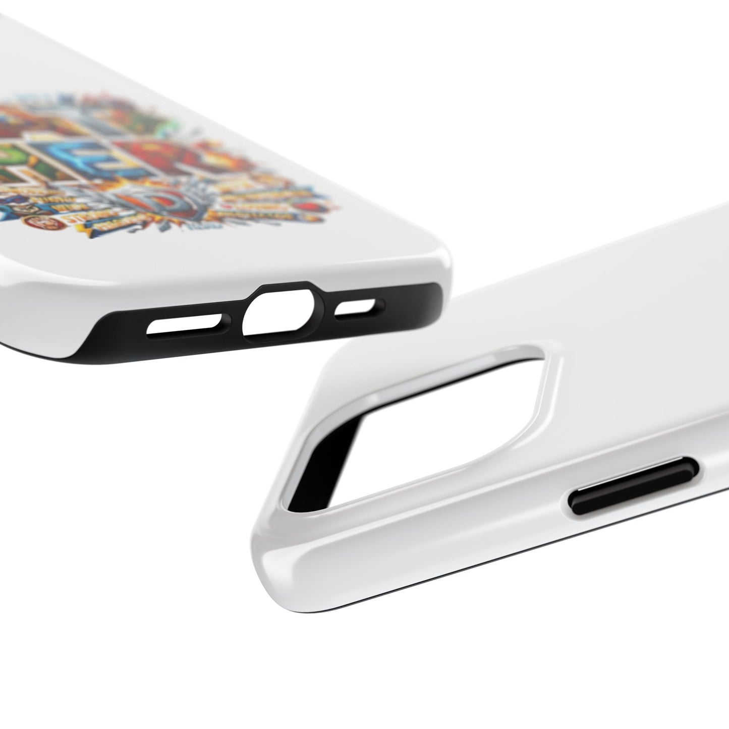 Tough Phone Case — 'My Dad, My Father' Superhero Collage Protective Cover