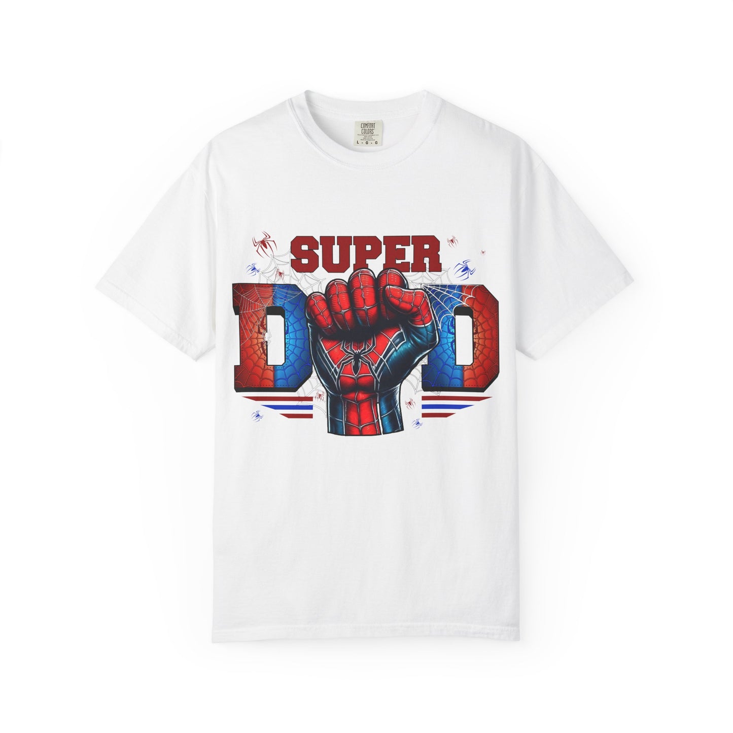 Super Dad Graphic T-Shirt – Superhero Fist Design for Father’s Day