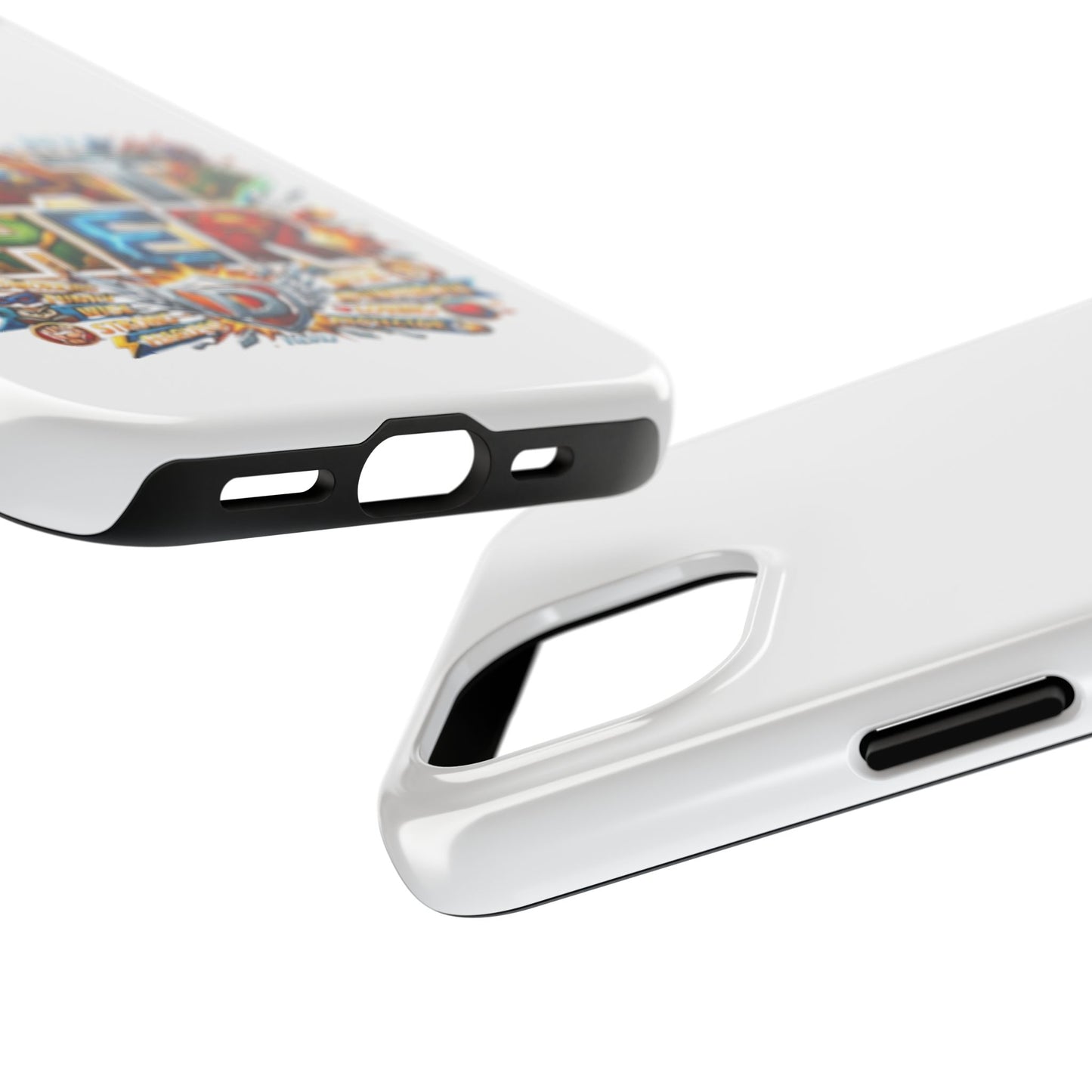 Tough Phone Case — 'My Dad, My Father' Superhero Collage Protective Cover