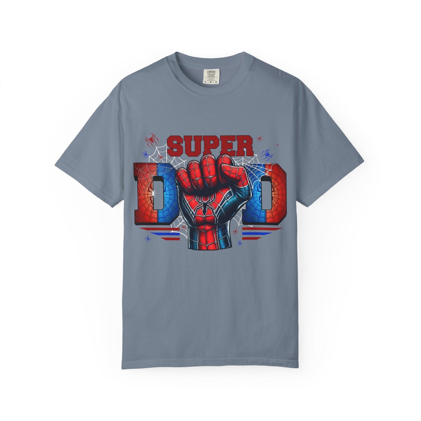 Super Dad Graphic T-Shirt – Superhero Fist Design for Father’s Day