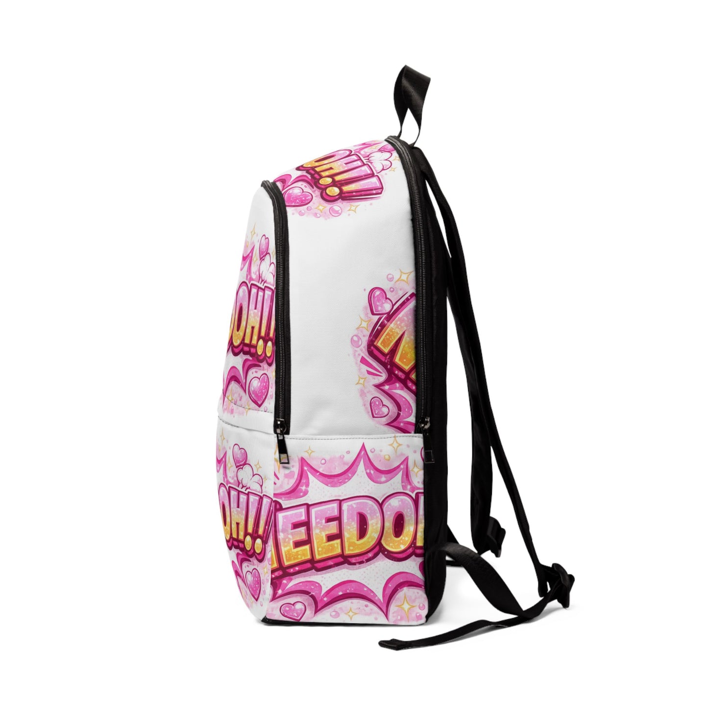 Cute Candy Heart Graphic School Bag