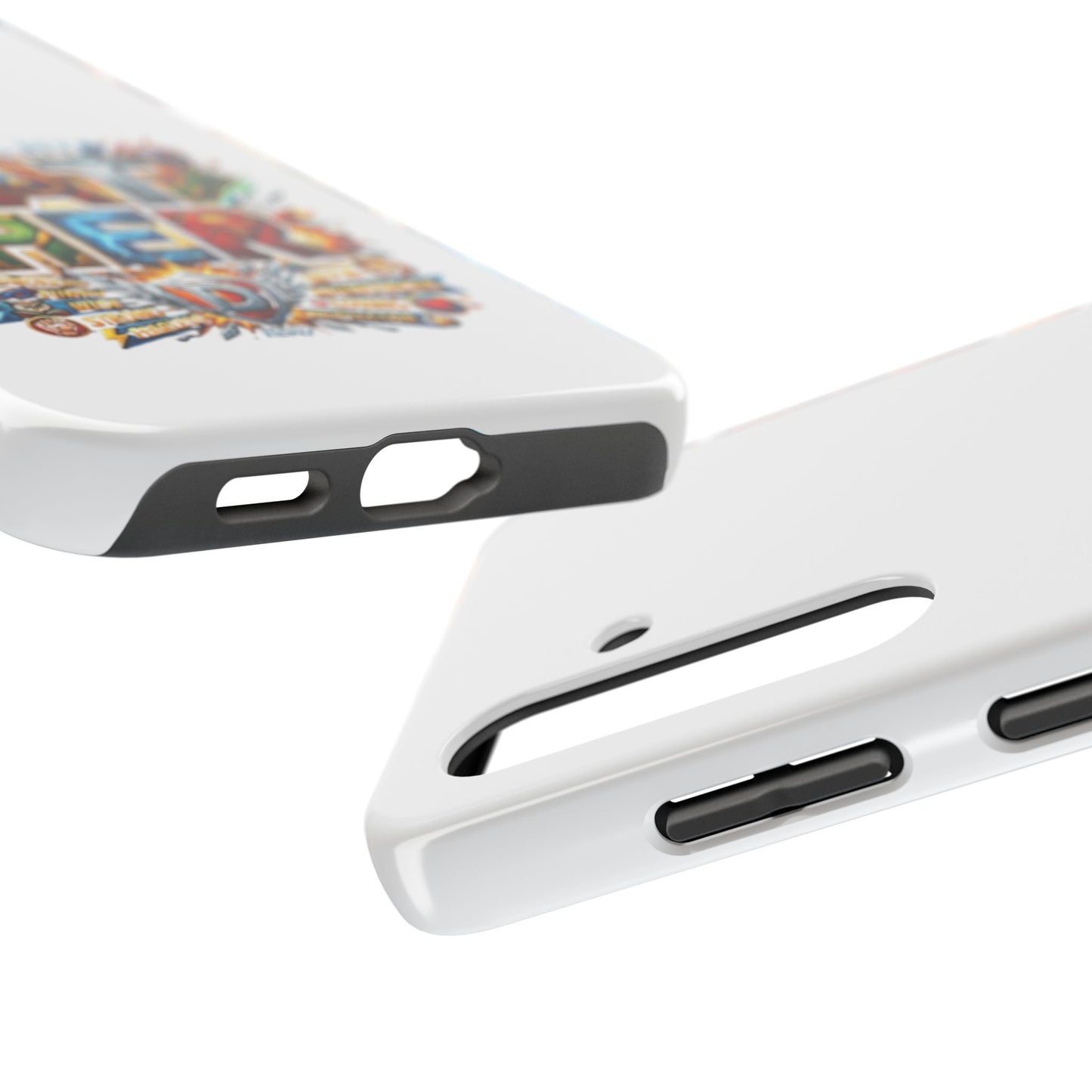 Tough Phone Case — 'My Dad, My Father' Superhero Collage Protective Cover