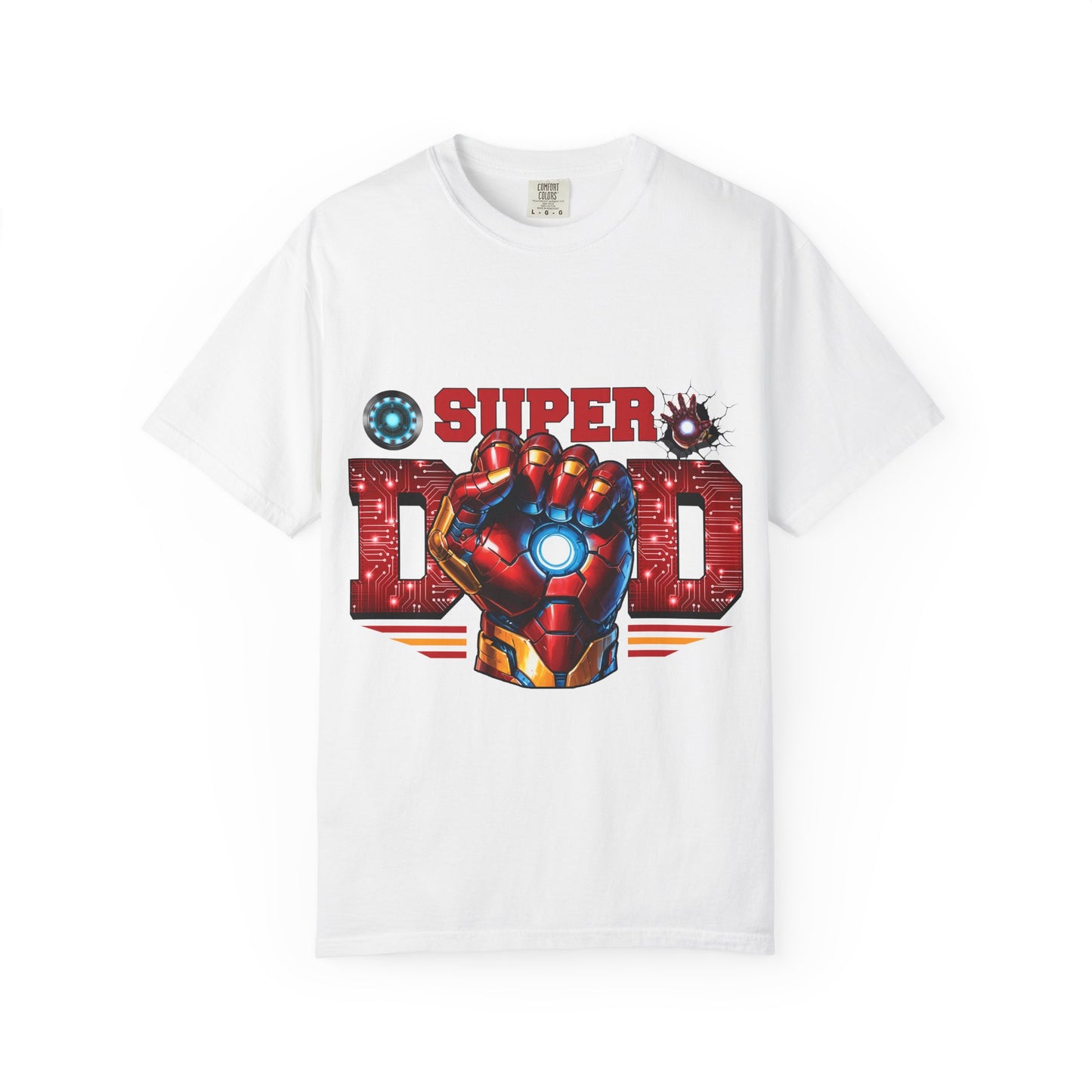 Super Dad Iron Fist T-Shirt — Father’s Day Hero Tee