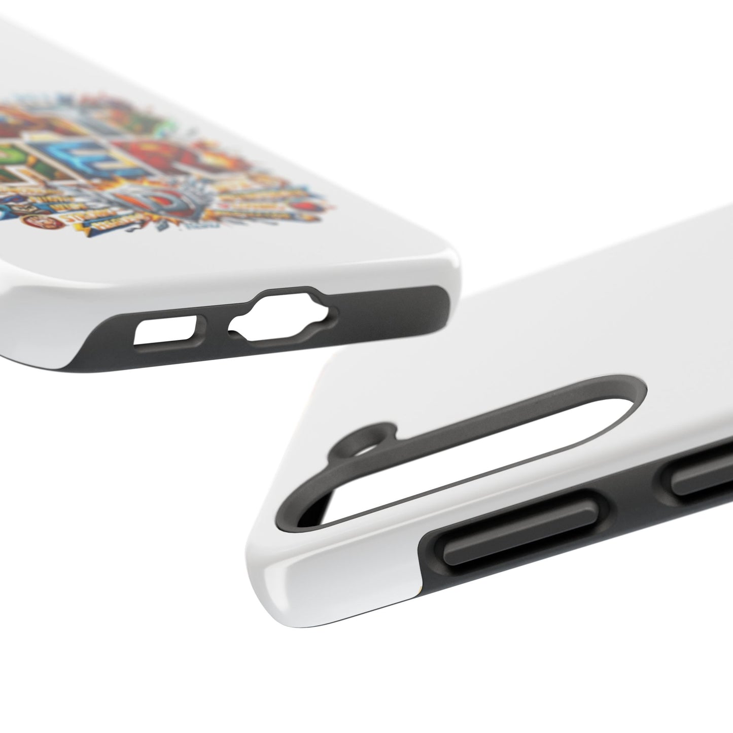 Tough Phone Case — 'My Dad, My Father' Superhero Collage Protective Cover