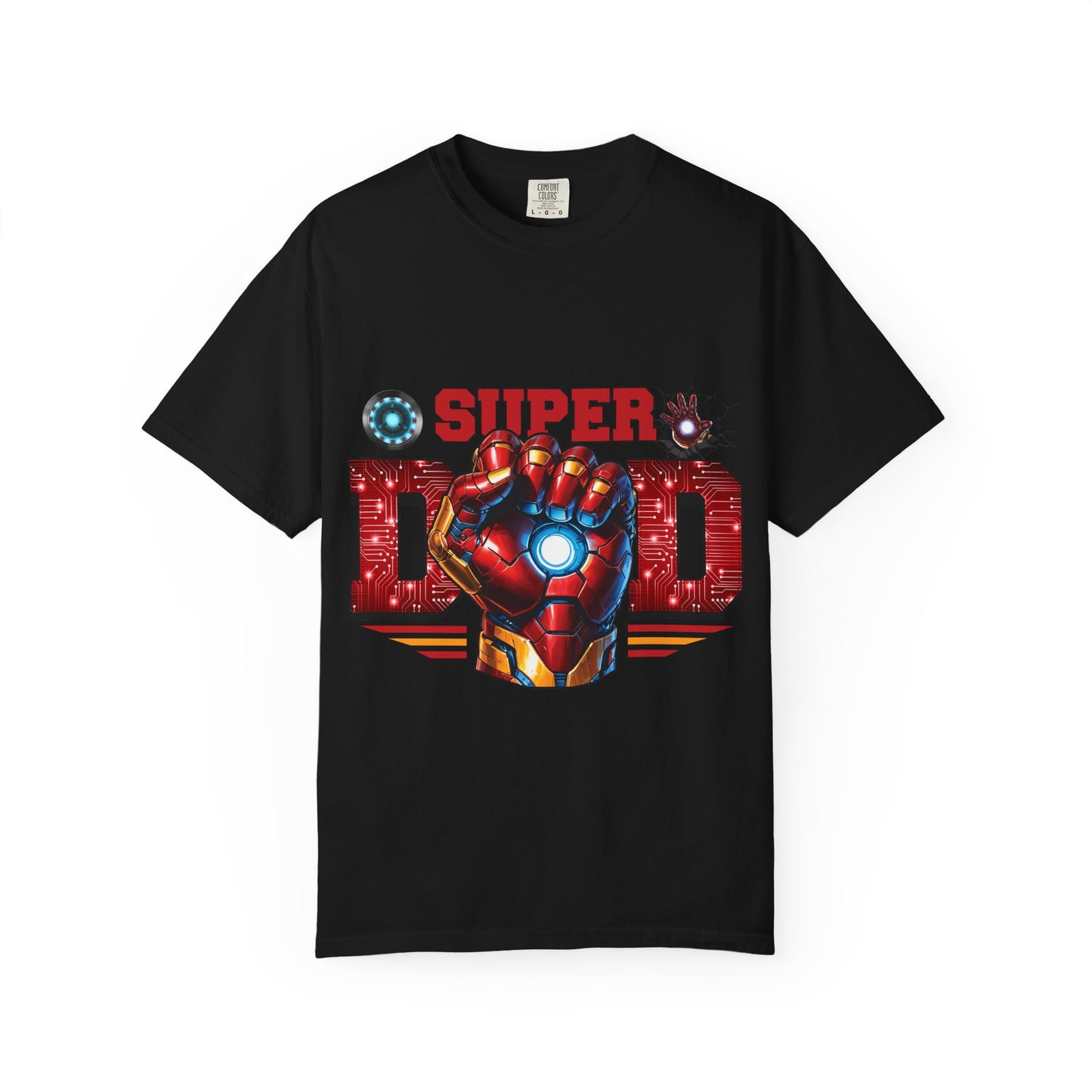 Super Dad Iron Fist T-Shirt — Father’s Day Hero Tee