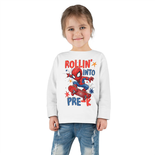 Spider Man Rolling into PRE-K