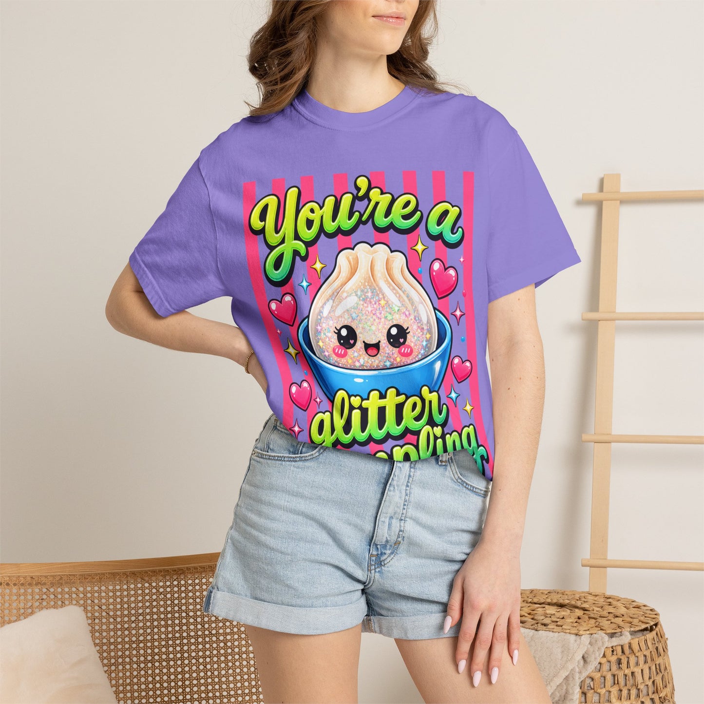 Kawaii "You're a Glitter Dumpling" T-Shirt