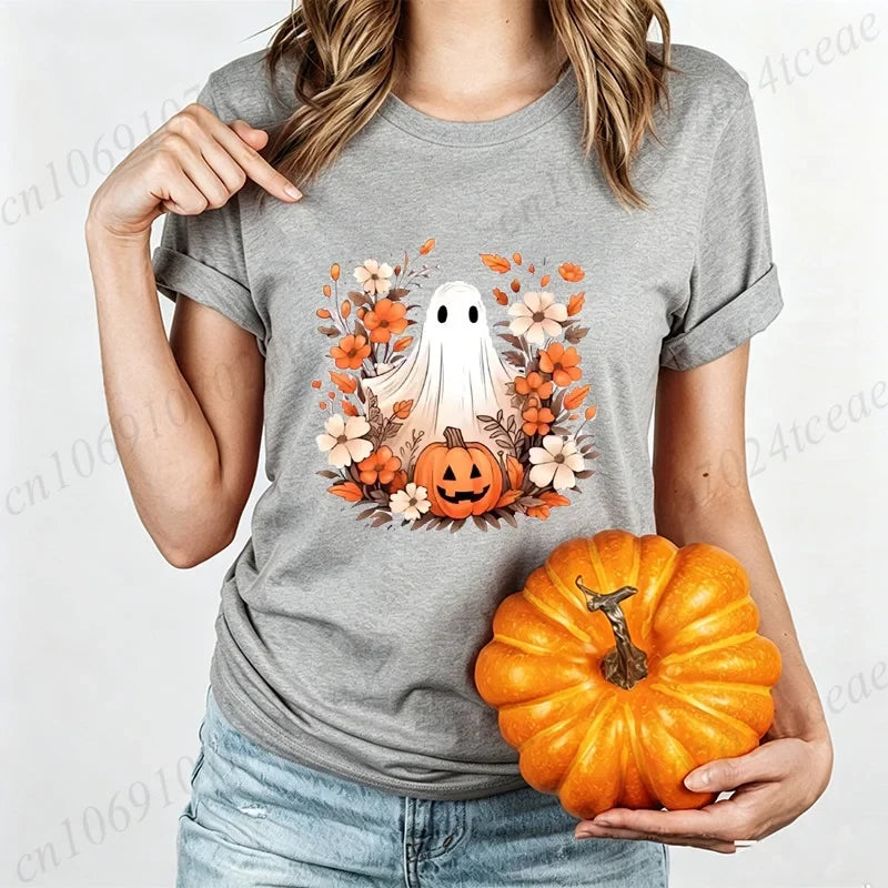 Pumpkin Harajuku Streetwear T-Shirt