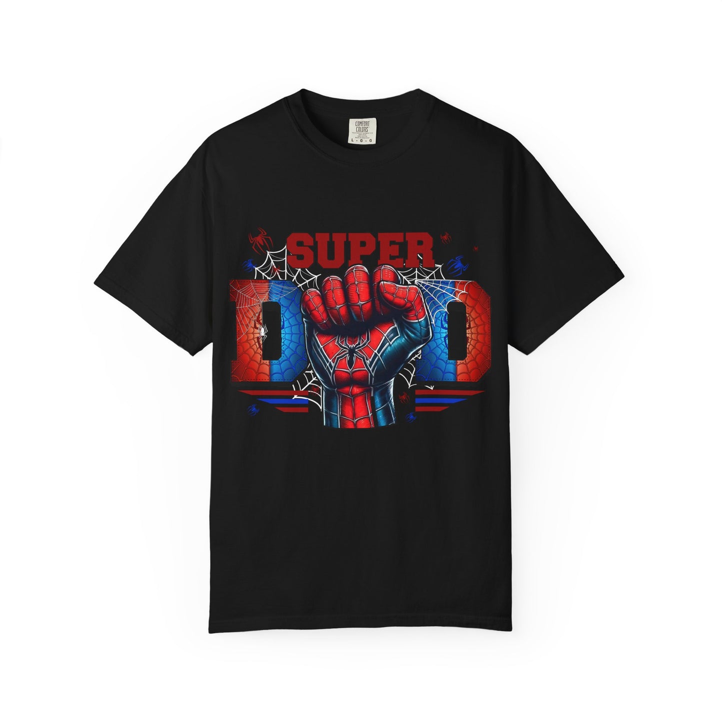 Super Dad Graphic T-Shirt – Superhero Fist Design for Father’s Day
