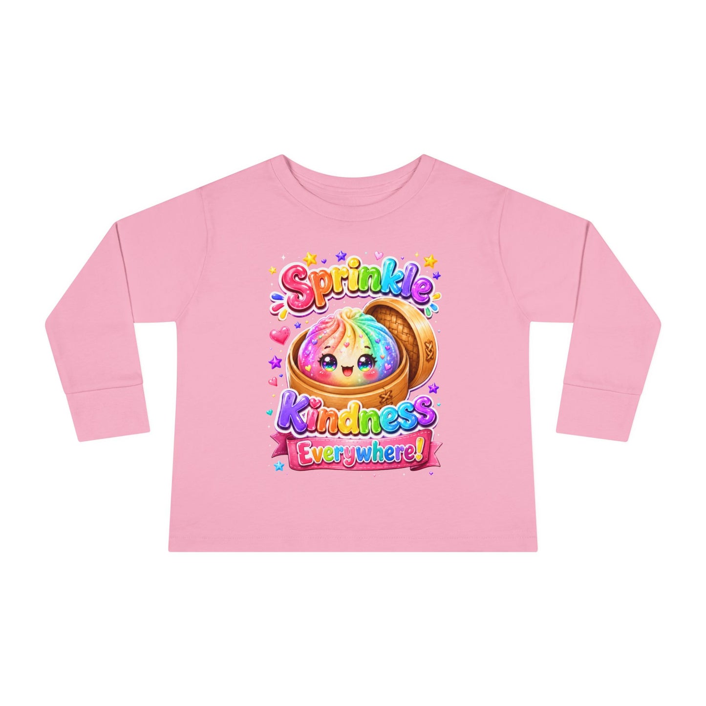 Sprinkle Kindness Everywhere Toddler Long Sleeve Tee