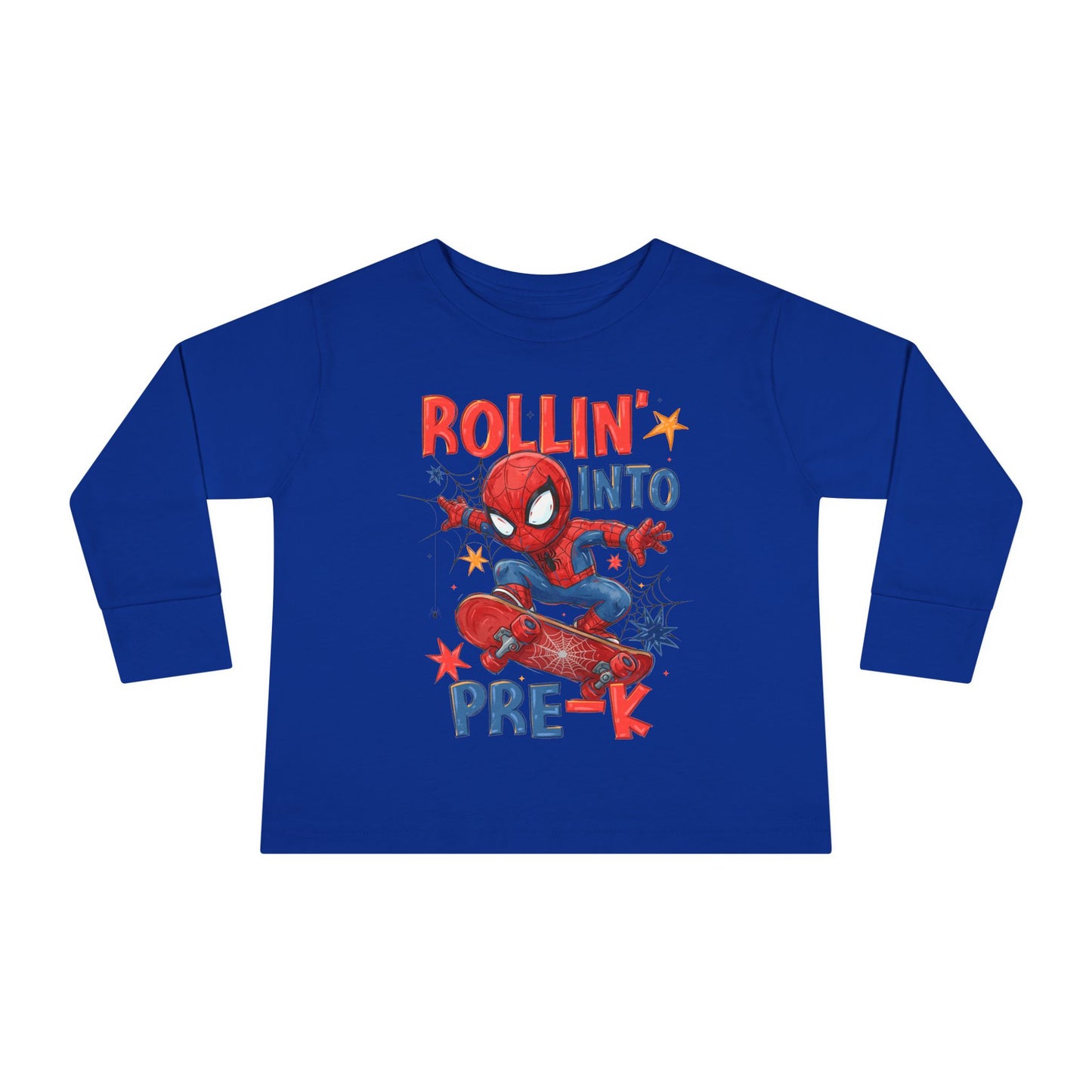 Spider Man Rolling into PRE-K