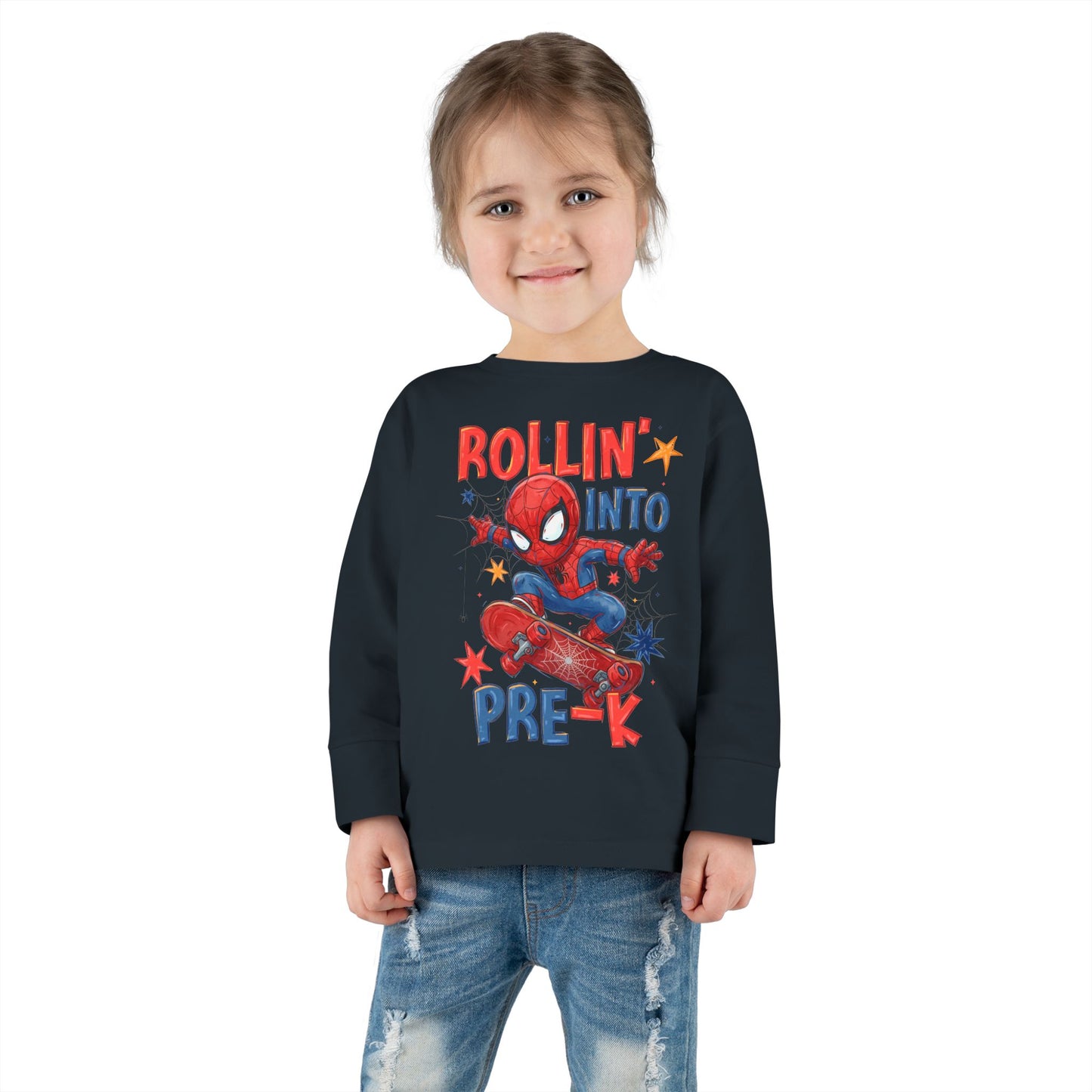 Spider Man Rolling into PRE-K