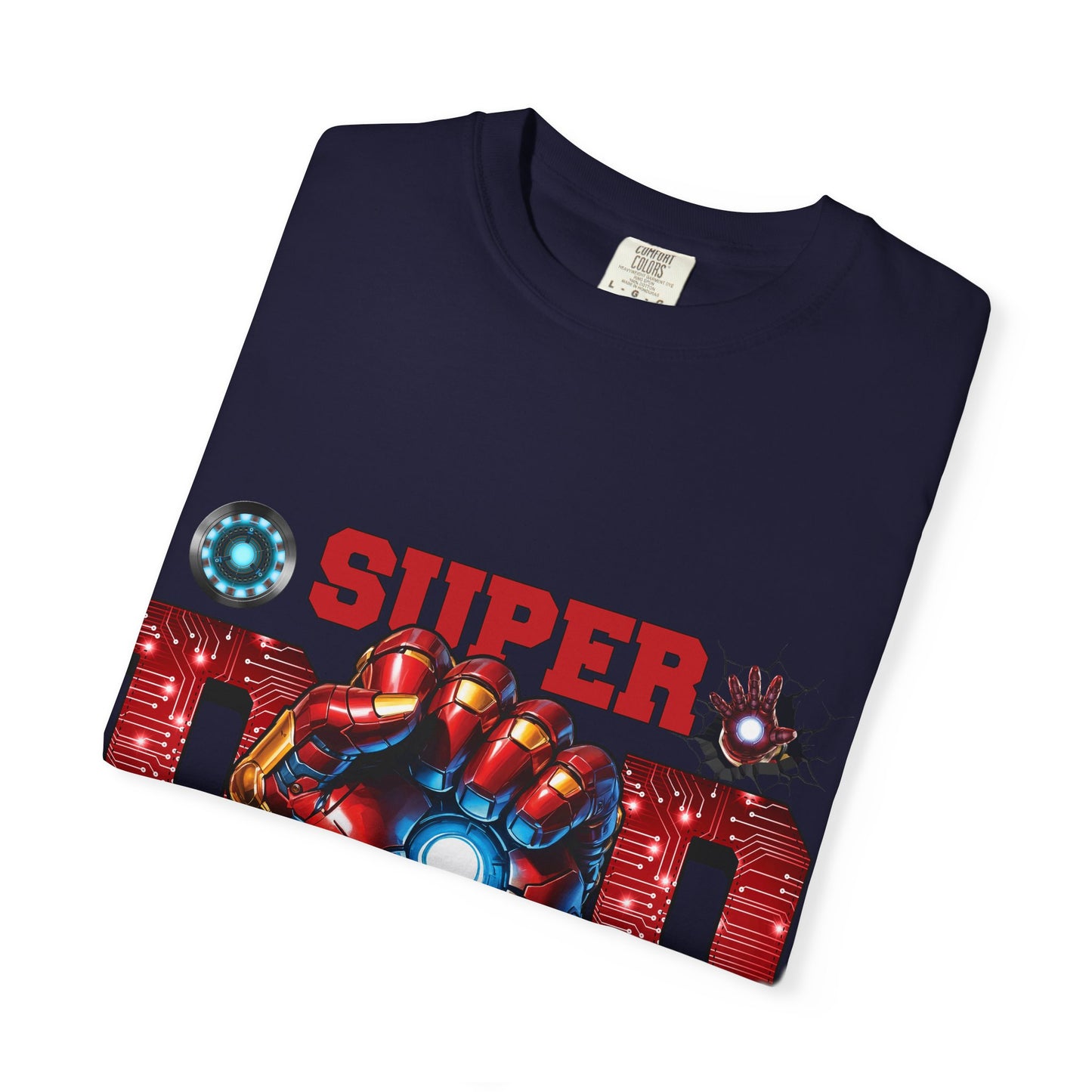Super Dad Iron Fist T-Shirt — Father’s Day Hero Tee
