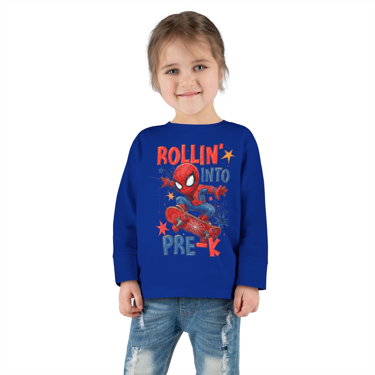 Spider Man Rolling into PRE-K