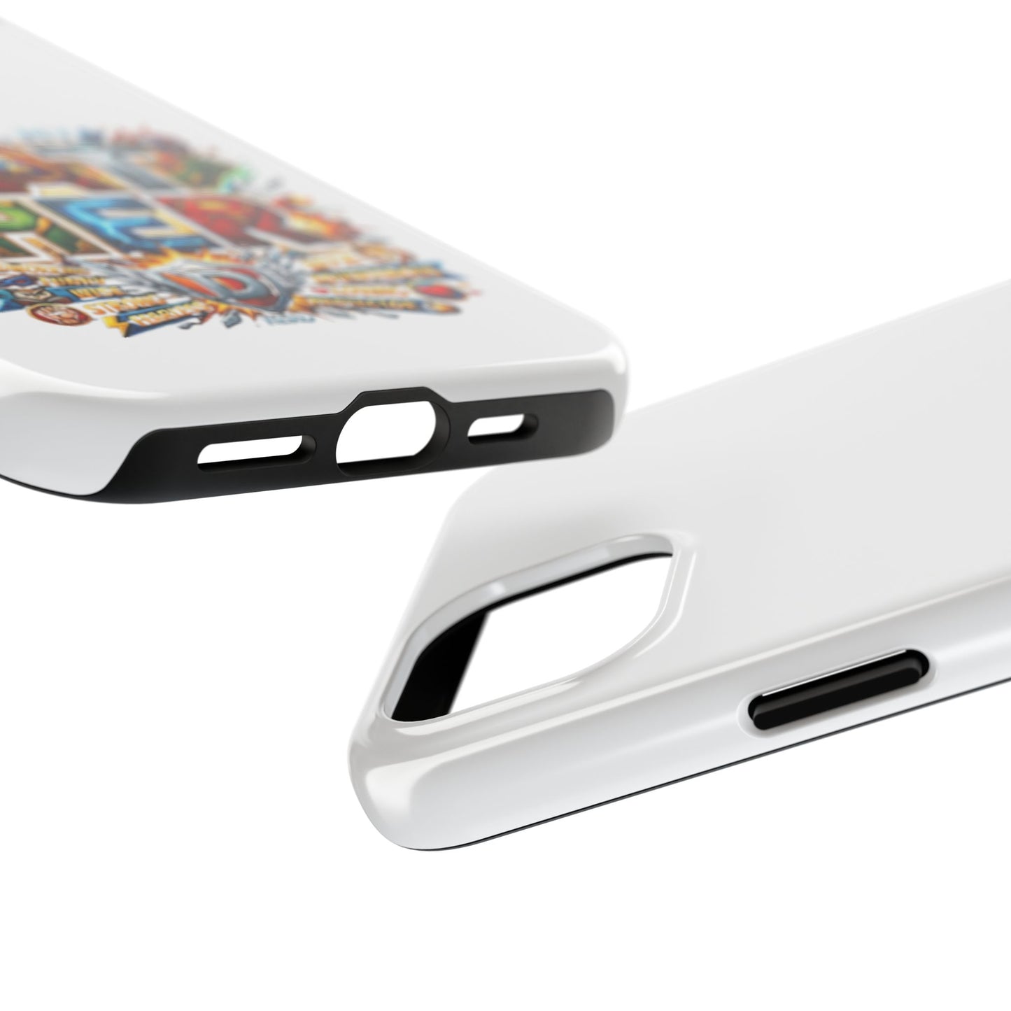 Tough Phone Case — 'My Dad, My Father' Superhero Collage Protective Cover