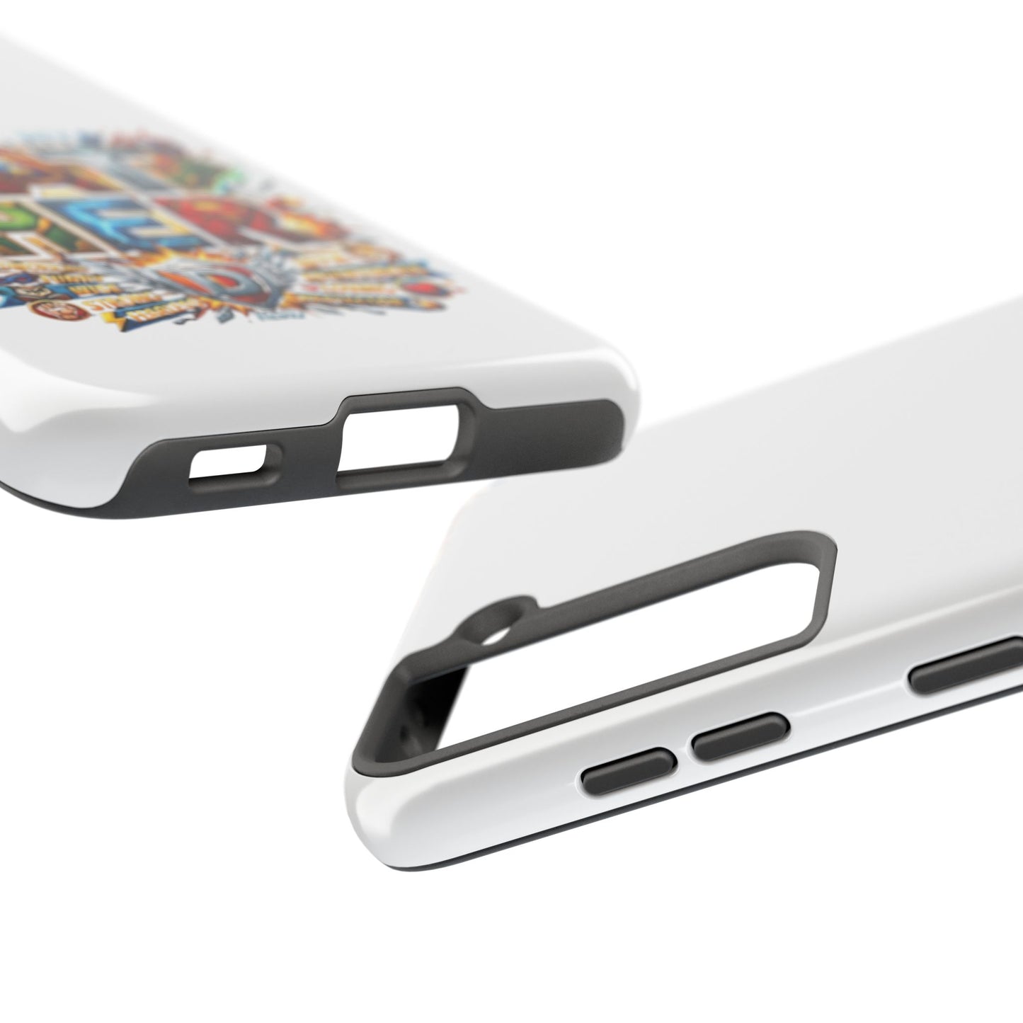 Tough Phone Case — 'My Dad, My Father' Superhero Collage Protective Cover