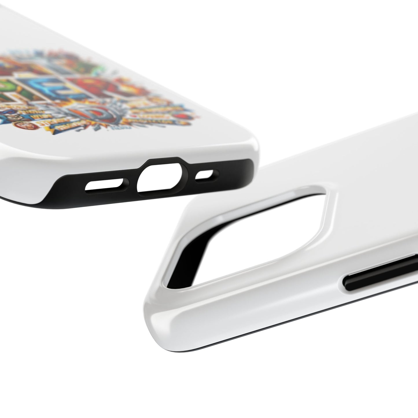 Tough Phone Case — 'My Dad, My Father' Superhero Collage Protective Cover