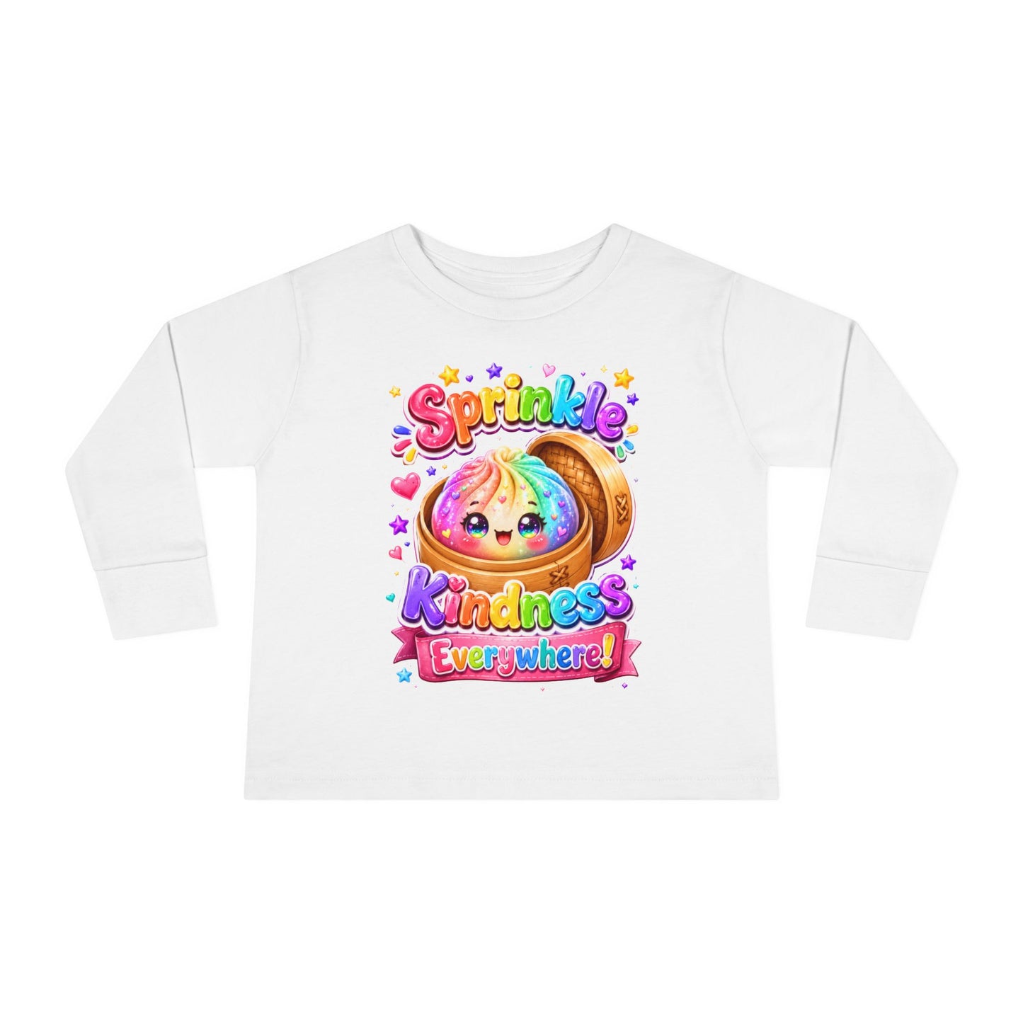 Sprinkle Kindness Everywhere Toddler Long Sleeve Tee