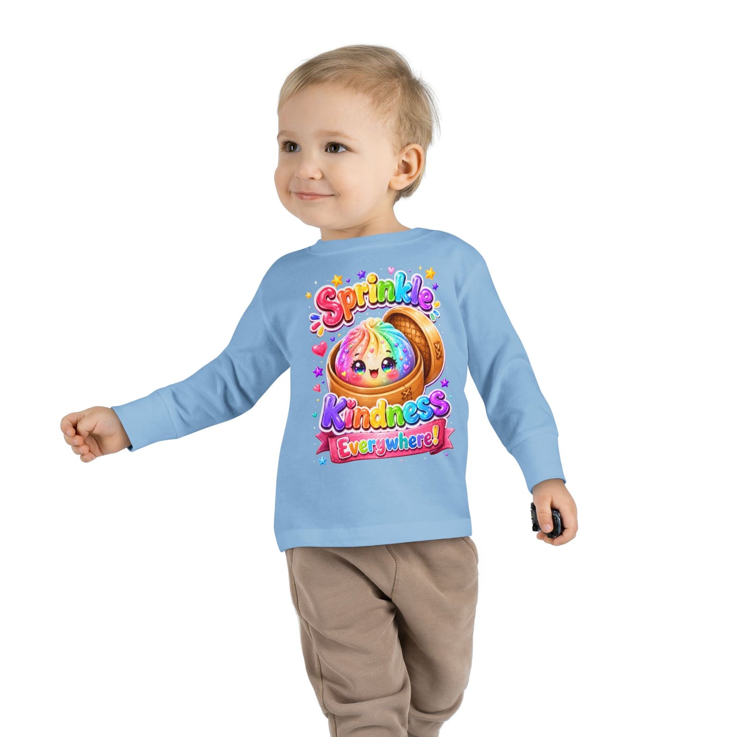 Sprinkle Kindness Everywhere Toddler Long Sleeve Tee