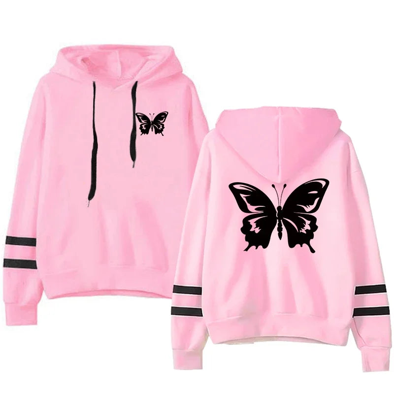 Butterfly Cozy Two-Piece Sweat Outfit