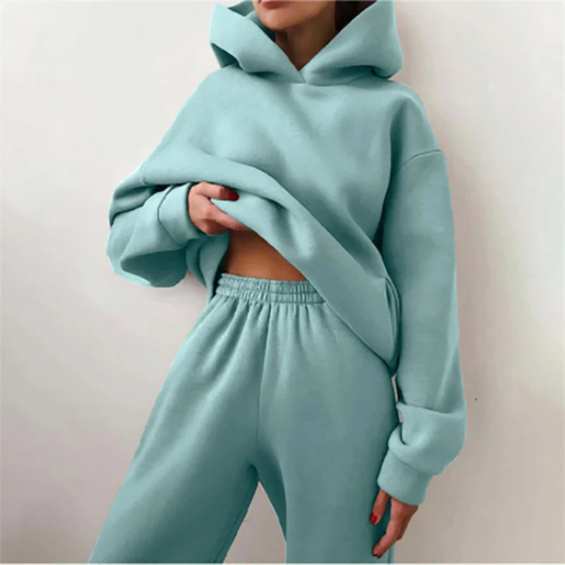 Women's Oversized Hoodie & Jogger Sweat Set 🤎
