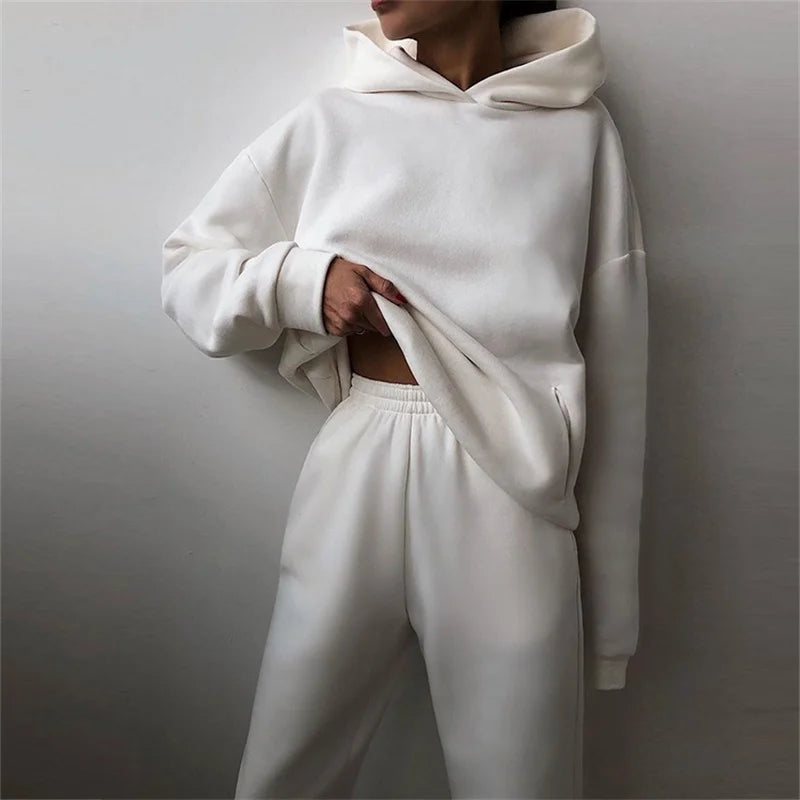 Women's Oversized Hoodie & Jogger Sweat Set 🤎