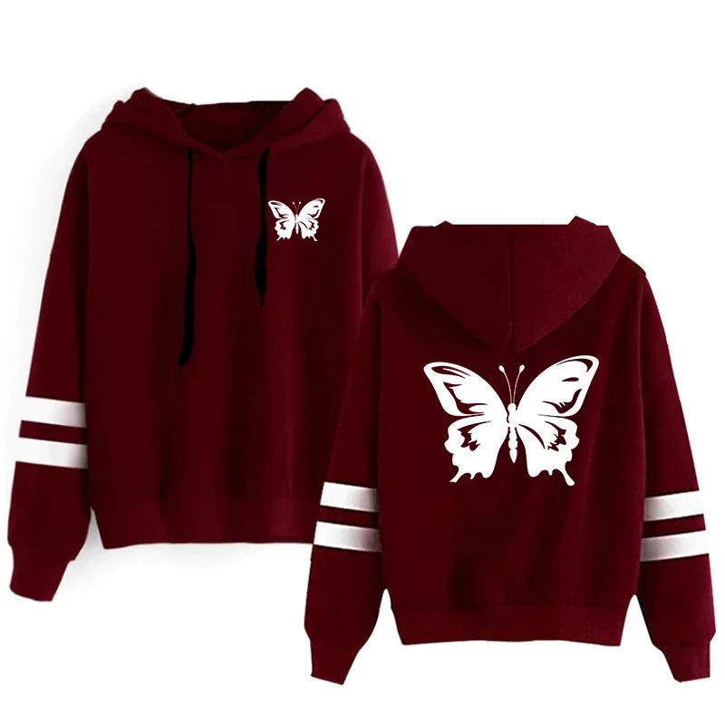 Butterfly Cozy Two-Piece Sweat Outfit